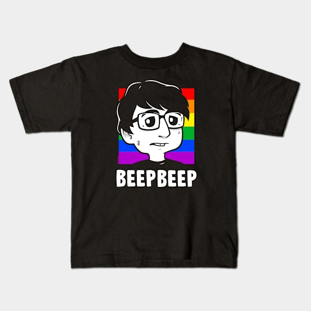 Beep Beep Kids T-Shirt by wloem